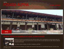 Tablet Screenshot of posadaalpina.com